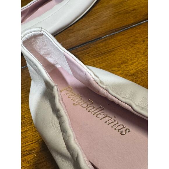Pretty Ballerinas leather  flats size 39.5 euro - Picture 3 of 6